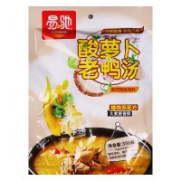 易馳老鴨湯酸蘿卜燉料350克重慶老鴨湯煲湯調料包燉雞鴨鴿子燉料