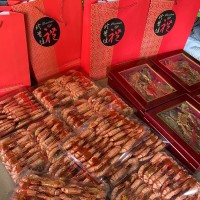 九節蝦斑節蝦干干即食特大號大號烤蝦干特大號烤對蝦零食海鮮干貨