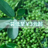 四川特產新鮮青花椒食用特麻重慶江津九葉青藤椒120g麻椒調味品