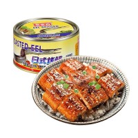 魚家香日式烤鰻魚罐頭海鮮黃花魚秋刀魚即食水產肉類零食批發