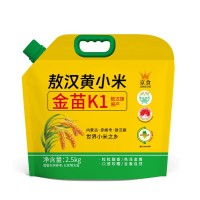 京食金苗K1黃小米2.5kg 內蒙古赤峰敖漢黃小米