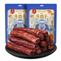 蒙時(shí)代風(fēng)干牛肉干正宗內(nèi)蒙古特產(chǎn)手撕零食熟食真空小包裝牛肉干